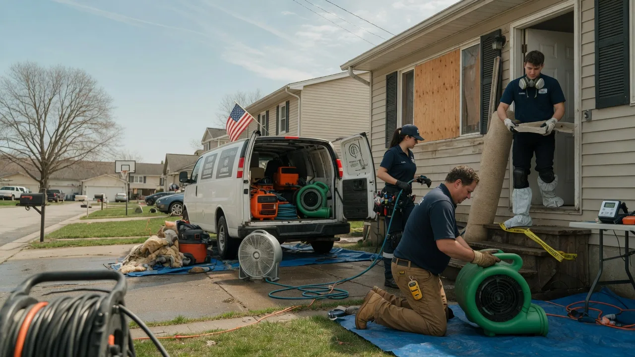 Water Damage Restoration in Helena, OH near me